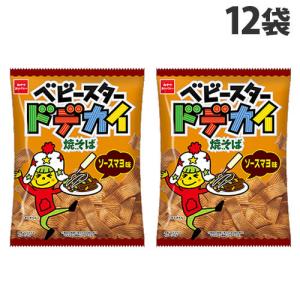 おやつカンパニー ベビースター ドデカイ 焼そば ソース味 73g×12袋