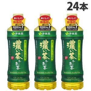 伊藤園 おーいお茶 濃い茶 600ml×24本 ペットボトル 緑茶 お茶 日本茶 ボトル飲料 国産茶葉｜kilat