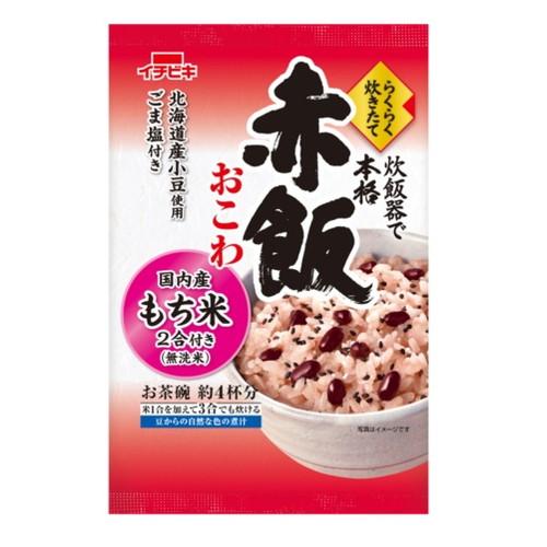 らくらく炊きたて 赤飯おこわ 383g イチビキ