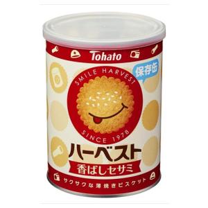 東ハト ハーベスト 香ばしセサミ 保存缶の商品画像