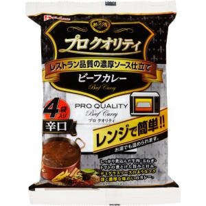 ハウス プロクオリティ ビーフカレー 4袋 辛口 680g｜kilat