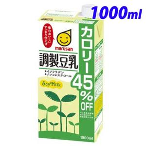 マルサンアイ 調製豆乳 カロリー45％オフ 1000ml