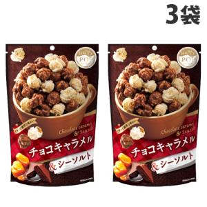 ポップコーン 焦がしキャラメル＆シーソルト 45g 3袋 MD