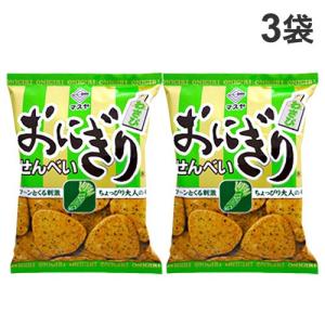 マスヤ おにぎりせんべい わさび 95g×3袋