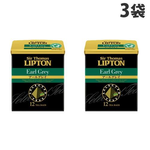 森永乳業 サー・トーマスリプトン アールグレイティー 12P入×3袋