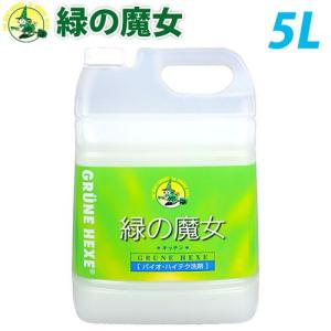 緑の魔女 キッチン用液体洗剤 業務用 5L｜kilat