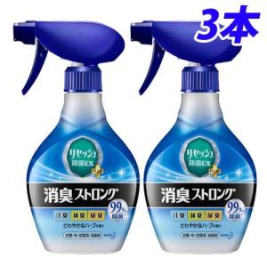 花王 リセッシュ 除菌EX 消臭ストロング 本体 370ml×3本｜kilat