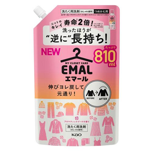 花王 エマール アロマティックブーケの香り 詰替用 810ml おしゃれ着用洗剤 洗濯洗剤 洗濯用 ...