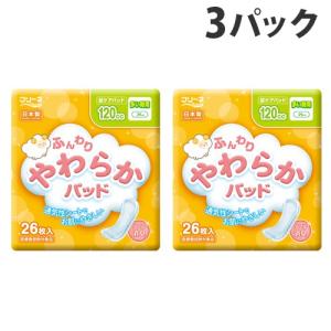 第一衛材 フリーネ ふんわりやわらかパッド 多い時用 120cc 26枚×3パック｜kilat