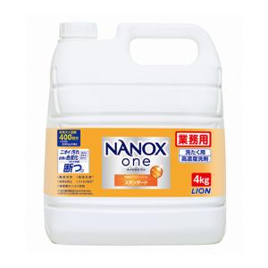 ライオン NANOX one スタンダード 業務用 4kg 洗濯用洗剤 液体洗剤 洗濯 洗剤 液体 食べこぼし 汚れ｜kilat