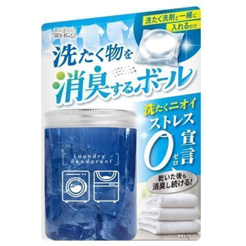 ウエ・ルコ 洗たく物を消臭するボール 14P 洗濯用品 洗濯 消臭 生乾き臭 汗臭 抗菌 衣類 タオ...