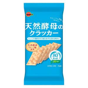 ブルボン 天然酵母のクラッカー 48枚入×3袋...の詳細画像1