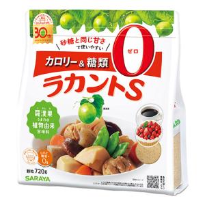 ラカントS 720g×4袋 顆粒 サラヤ ラカンカの詳細画像1