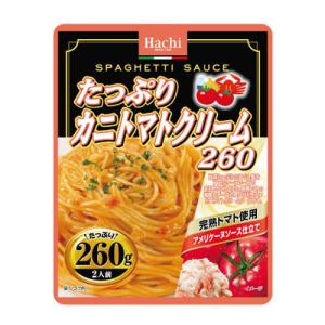 ハチ食品 たっぷりカニトマトクリーム 260g...の詳細画像1
