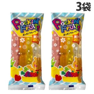 ポッキンアイス 果汁20％ 8本入 32袋 マルゴ食品 ポッキンフルーツ