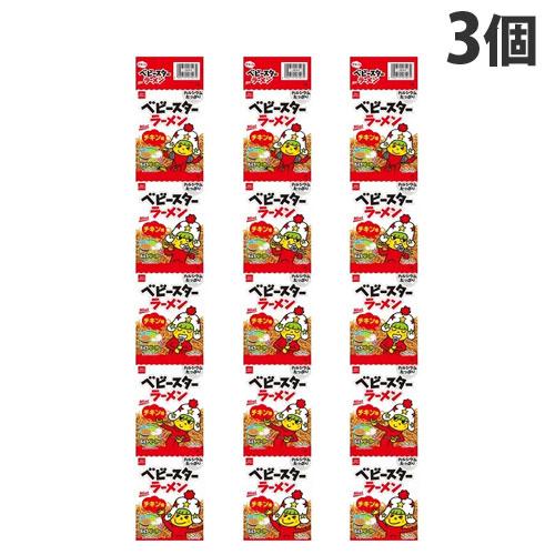 おやつカンパニー ベビースターラーメン 5連 チキン味 19g 5連×3個 おやつ ベビースター ラ...
