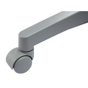 『代引不可』 ライオン事務器 ナイロン双輪キャスター