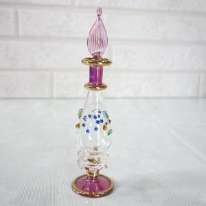 エジプトガラス 香水瓶 20本セット 高さ 9cm CraftsOfEgypt ガラス