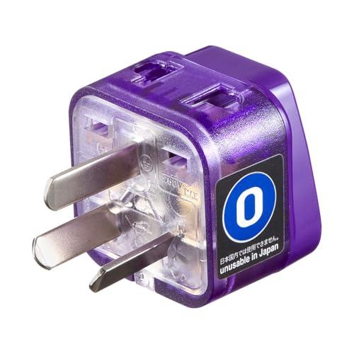 サンワサプライ(Sanwa Supply) 海外電源変換アダプタ エレプラグW-Oアース付き(オース...