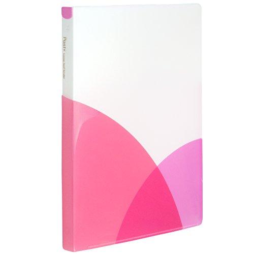 プラス ルーズリーフバインダー B5 縦 26穴 Pasty チェリーピンク 98-801