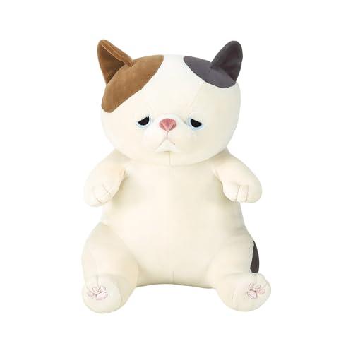 りぶはあと座り抱き枕プレミアムねむねむアニマルズミケネコのゆずMサイズ(全長約30cm)ふわふわもち...