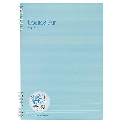 ナカバヤシ ノート ロジカル・エアー Wリングノート A4 B罫 NW-A403B