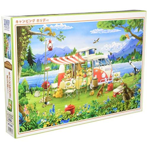 1000ピース ジグソーパズル キャンピング ホリデー (50x75cm)