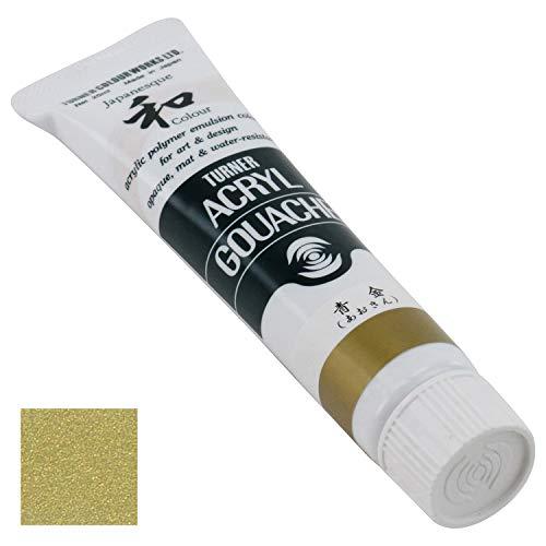 ターナー色彩 アクリルガッシュ ジャパネスクカラー 青金(あおきん) AG020370 20ml(6...