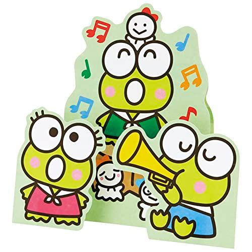 サンリオ メッセージカード けろけろけろっぴ 三きょうだい グリーティングカード 海外輸送可 MU1...