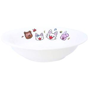 金正陶器 キッズ食器 こども カレー皿 ノンタン 18×13×4cm : 雑貨