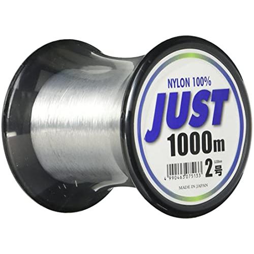 ヤマトヨテグス(YAMATOYO) ナイロンライン ジャスト 1000m 2号 8lb クリア