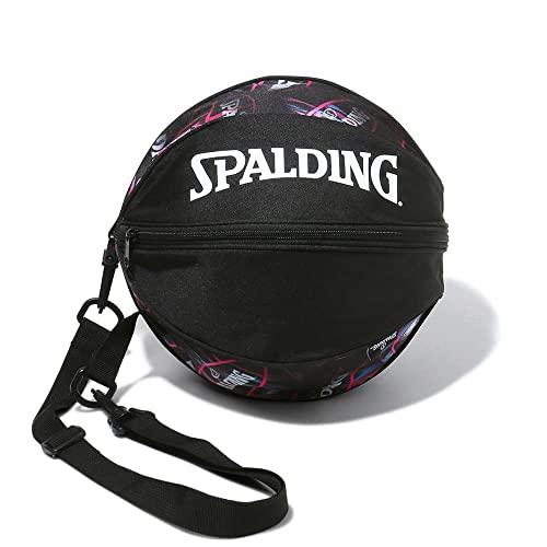 SPALDING(スポルディング) バスケ バスケットボール ボールバッグ マーブル ブラックネオン...