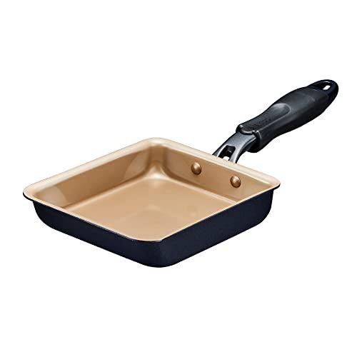 エバークック 卵焼き 13×18cm ガス火専用 軽量 【500日】 こげつきにくいフライパン PF...