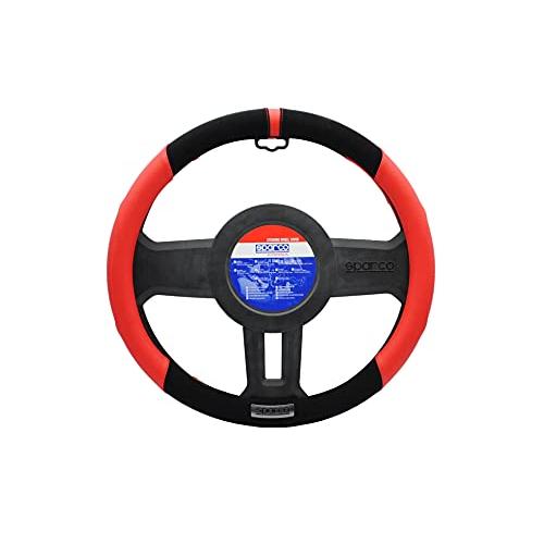 SPARCO-CORSA スパルココルサ ステアリングカバー Sサイズ レッド SPS103RDJ_...