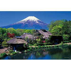 108ピースジグソーパズル 忍野村より富士(山梨) ラージピース(26x38cm)