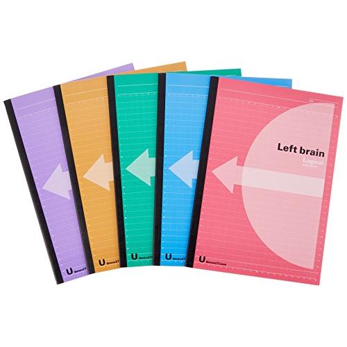 ナカバヤシ ロジカルブレインノート 左脳派 理科系科目 B5 5冊パック ノ-B548U-5P