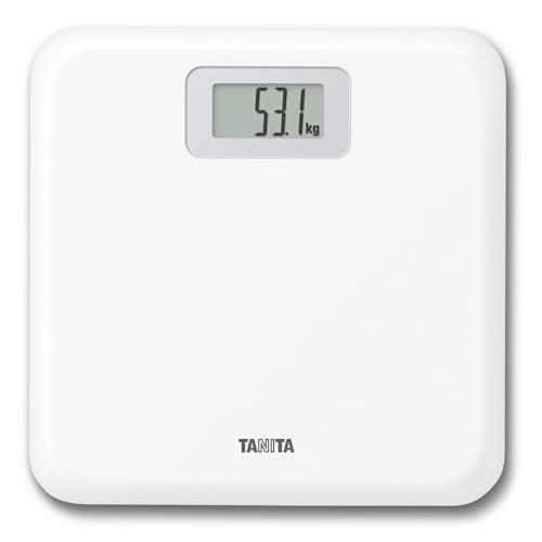 タニタ TANITA 体重計 ヘルスメーター デジタル シンプル コンパクト 乗るだけスイッチオン ...