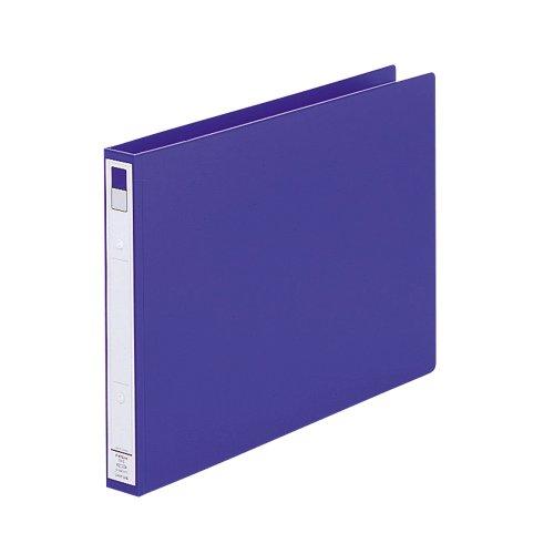 リヒトラブ リングファイル B4E 2穴 青 F875U-8