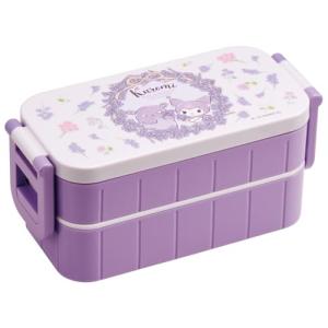 スケーター(Skater) 弁当箱 クロミ フラワーリース サンリオ 600ml 抗菌 2段 女性用 日本製 YZW3AG-A｜Mabyco