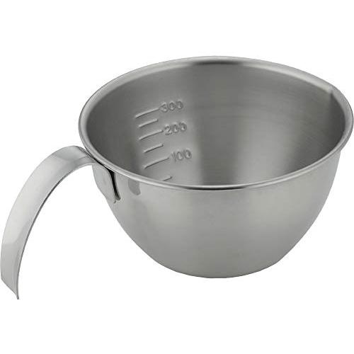 下村企販 しっかり持てる 下ごしらえボウル 11cm 【日本製】 持ち手付き 目盛付き 注ぎ口付き ...
