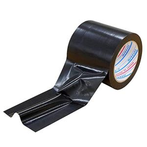 ダイヤテックス パイオラン 仮設コード固定用テープ 100mm×20m CK-06-BK 黒
