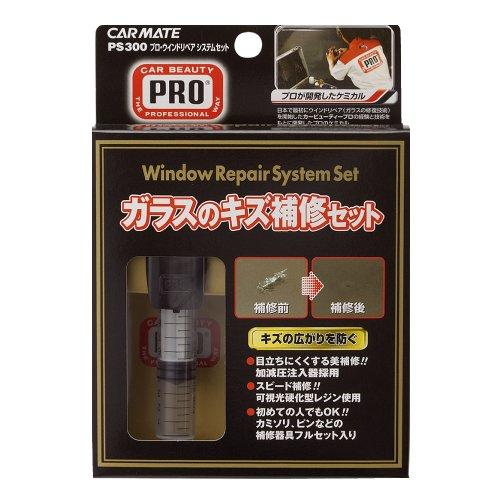 カーメイト(CARMATE) 車用 ガラスリペアセット プロ ウインドリペア システムセット PS3...