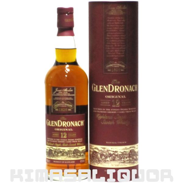 グレンドロナック 12年 並行品 箱付き 43度 700ml