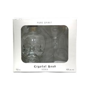 クリスタルヘッド オニキス ブラック ウォッカ スカルボトル 40度