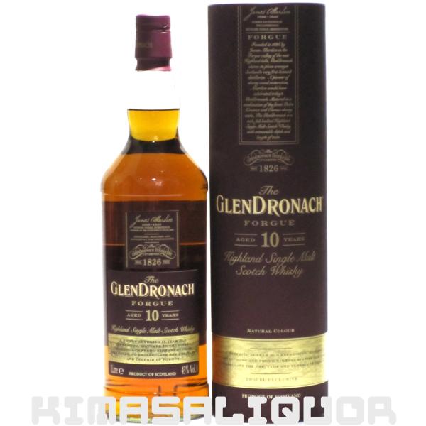 グレンドロナック 10年 フォーグ 並行品 箱付き 43度 1000ml (1L)