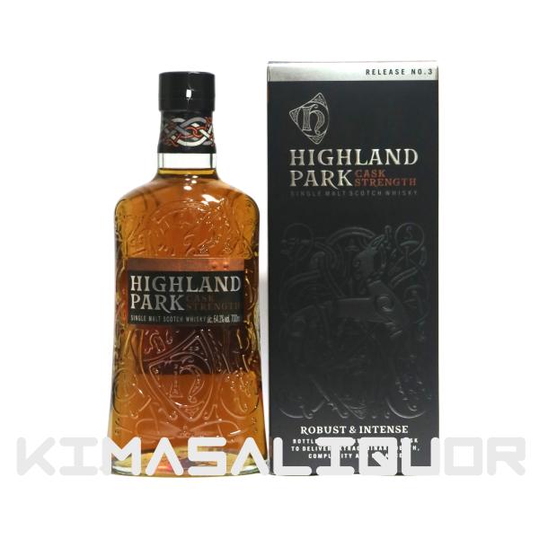 ハイランドパーク カスクストレングス リリース No.3 並行品 箱付き 64.1度 700ml