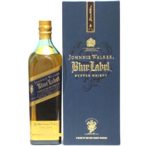 [古酒] ジョニーウォーカー ブルーラベル 正規品 箱付き 43度 750ml