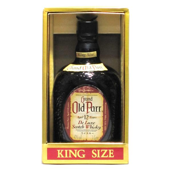 [古酒] オールドパー 12年 デラックス キングサイズ 正規品 箱付き 43度 1000ml (1...