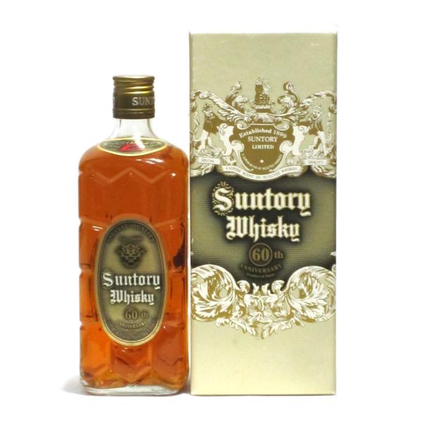 [古酒] サントリーウイスキー 特角 10年 角瓶発売60周年記念ウイスキー 箱付き 43度 700...