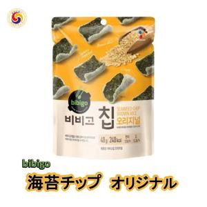 bibigo 海苔 チップ（オリジナル）40g  韓国海苔 韓国 のり ビビゴ キム スナック 玄米｜韓流厳選グルメ　キムチランド